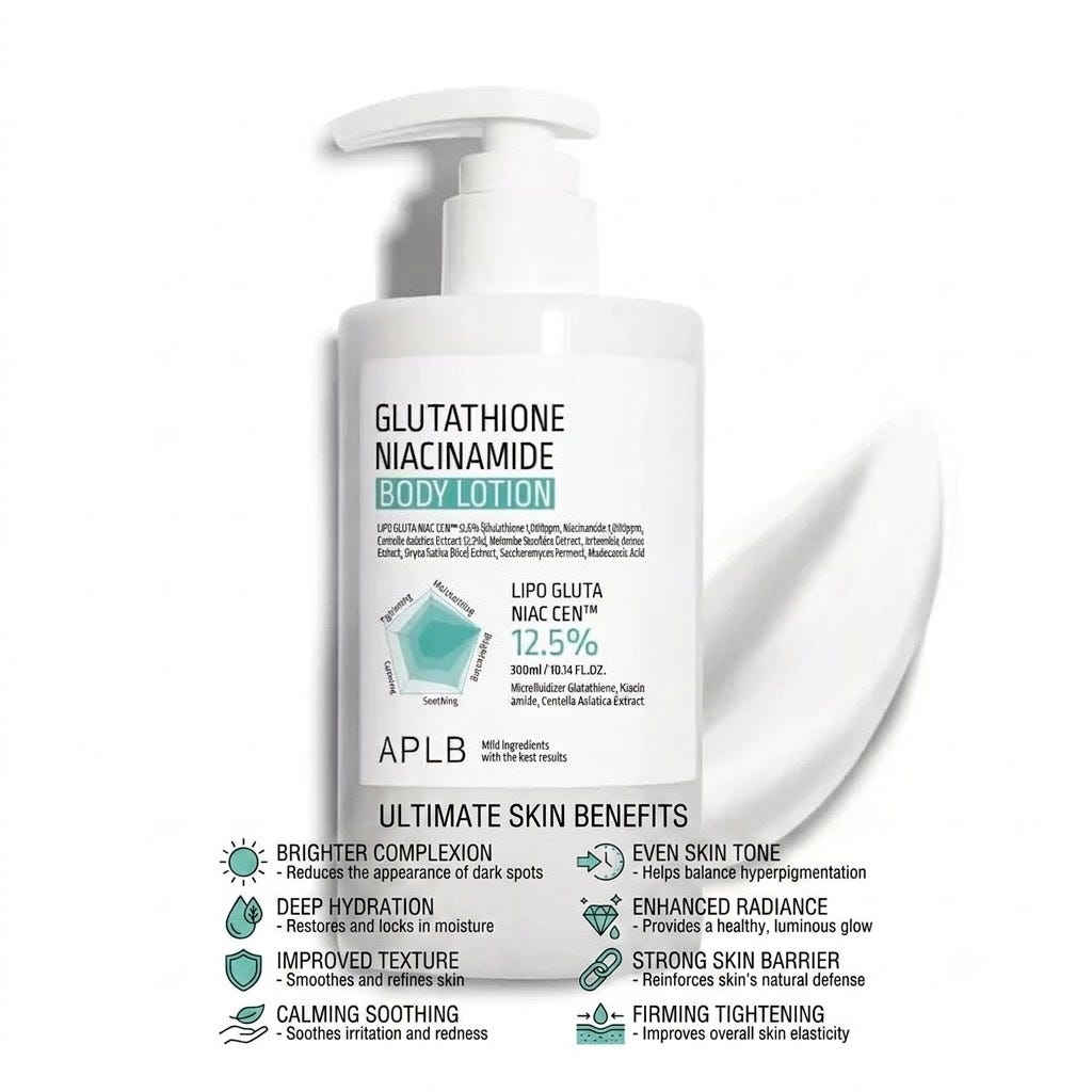 Reveal Your Skin’s Natural Radiance with APLB Glutathione Niacinamide Body Lotion: A Korean Body…