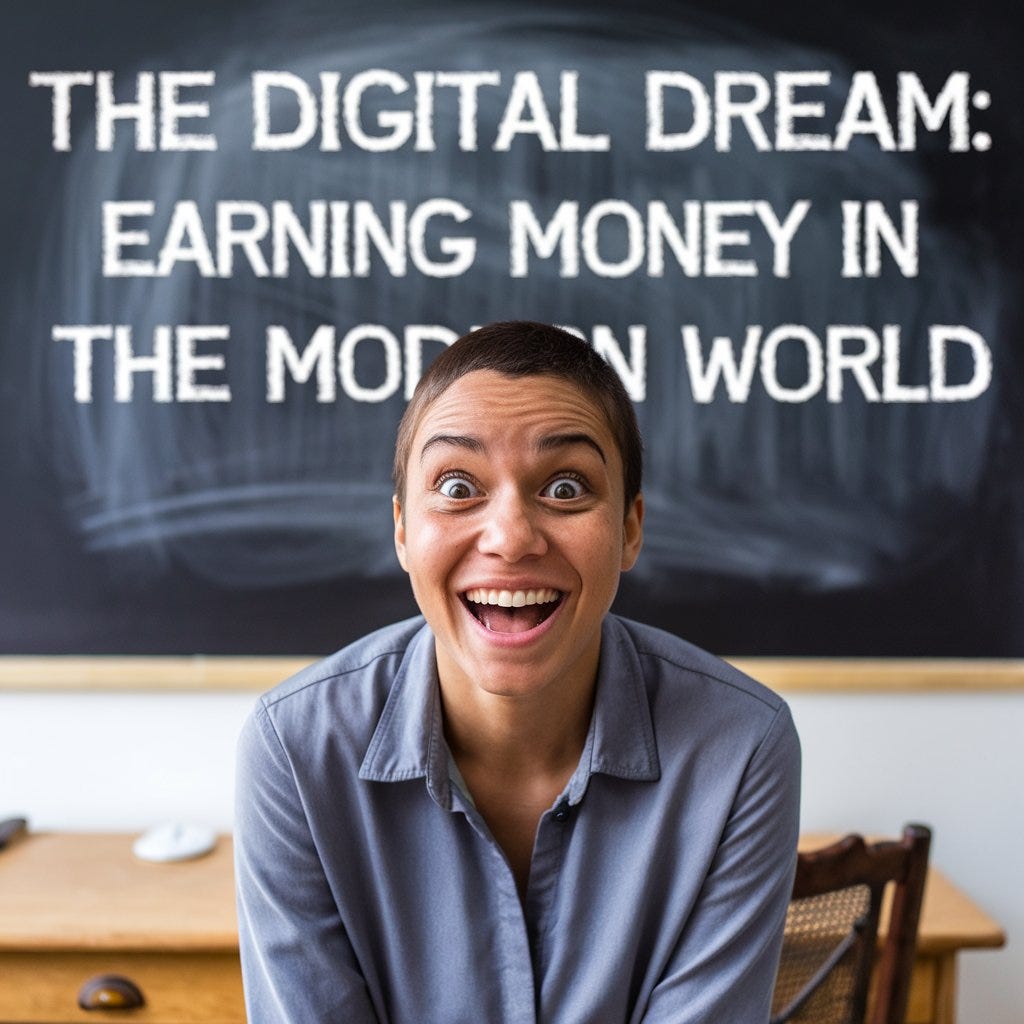 "The Digital Dream: How to Make Money in the Modern World"