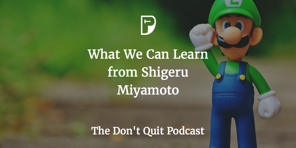 Did You Know Gaming? — Did you know about Shigeru Miyamoto's plan