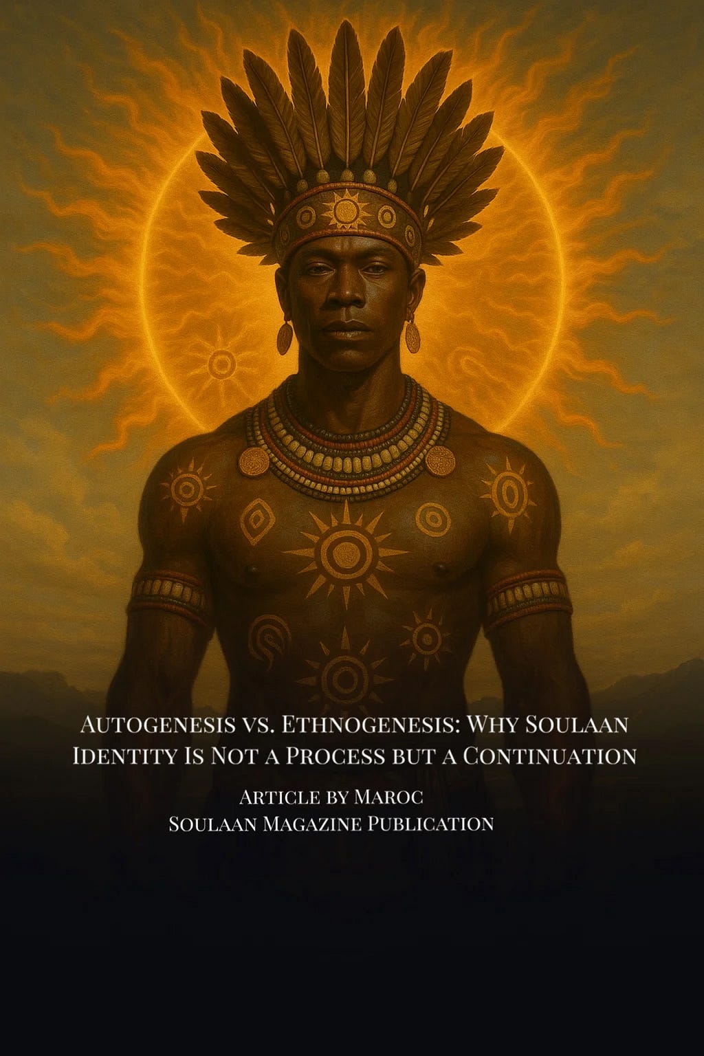 Autogenesis AUTOGENESIS VS. ETHNOGENESIS: WHY SOULAAN AMERICAN IDENTITY IS NOT A ...