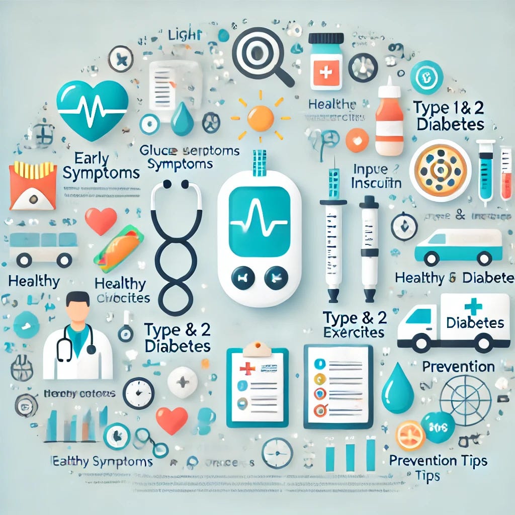 Recognizing the Early Signs of Diabetes: A Mini Guide to Understanding Type 1 and Type 2