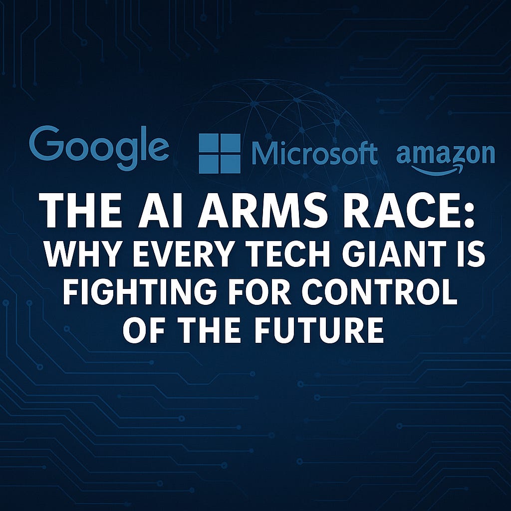 The AI Arms Race: Why Every Tech Giant Is Fighting for Control of the ...