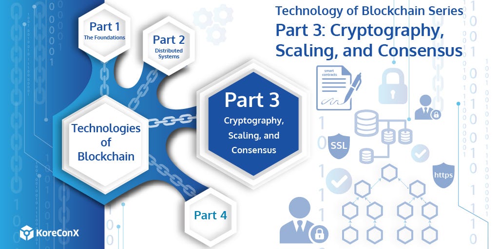 Technologies of Blockchain Part 3: Cryptography, Scaling, and Consensus ...