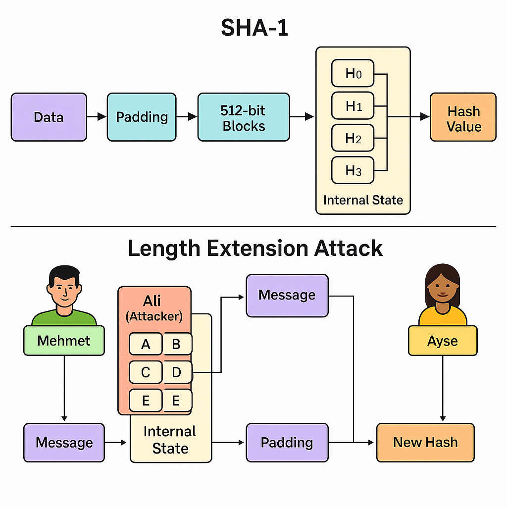Hash Fonksiyonlarına Giriş ve SHA-1’ in Güvenlik Açığı