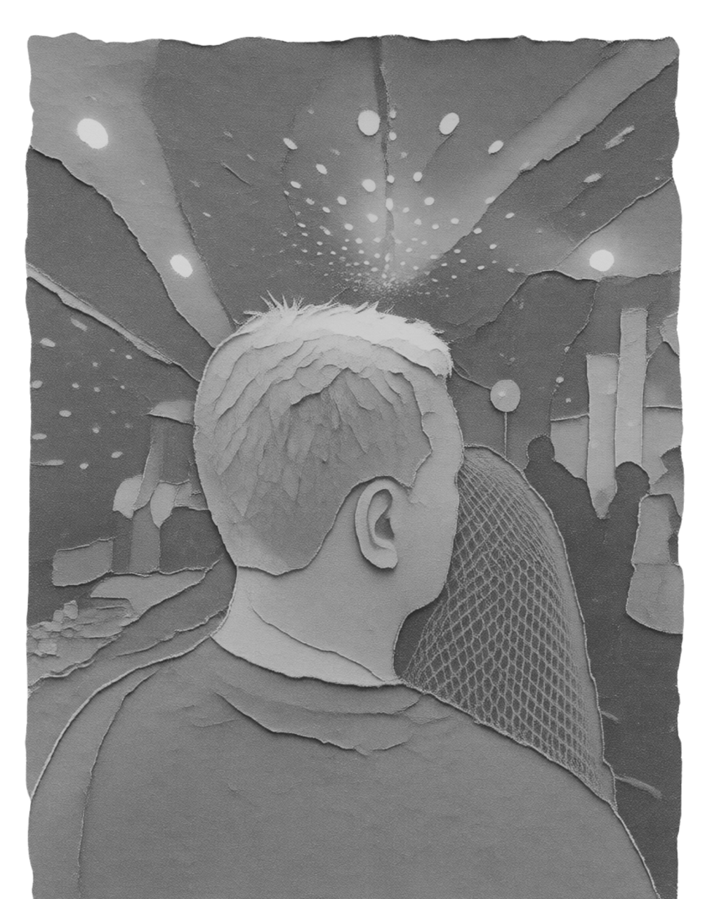 O at the bar. This is the author’s personal photo modified using a filter in Canva.
