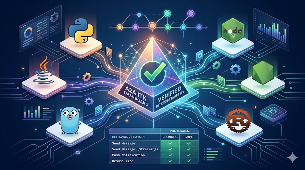 Breaking Down Agent Silos: The A2A Integration Test Kit Dashboard is Here