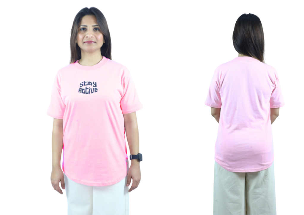 Nauticon Effortlessly Stylish Women’s Cotton Printed T-Shirts/Pink ...