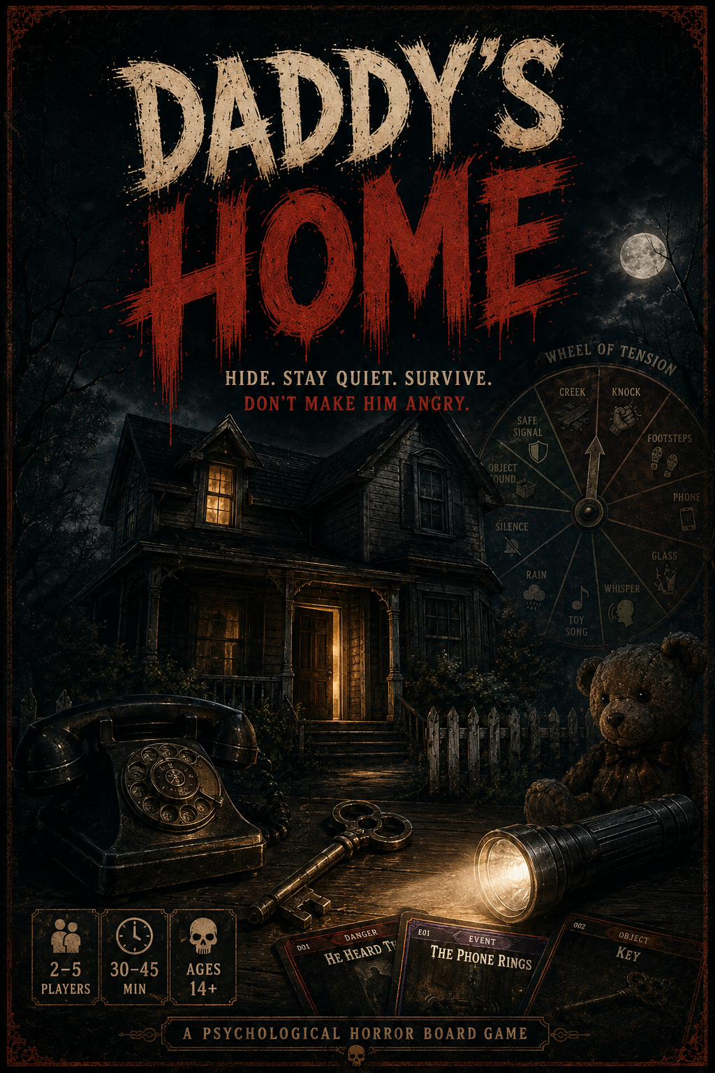 Daddy’s Home: Designing a Board Game from a Fictional Nightmare