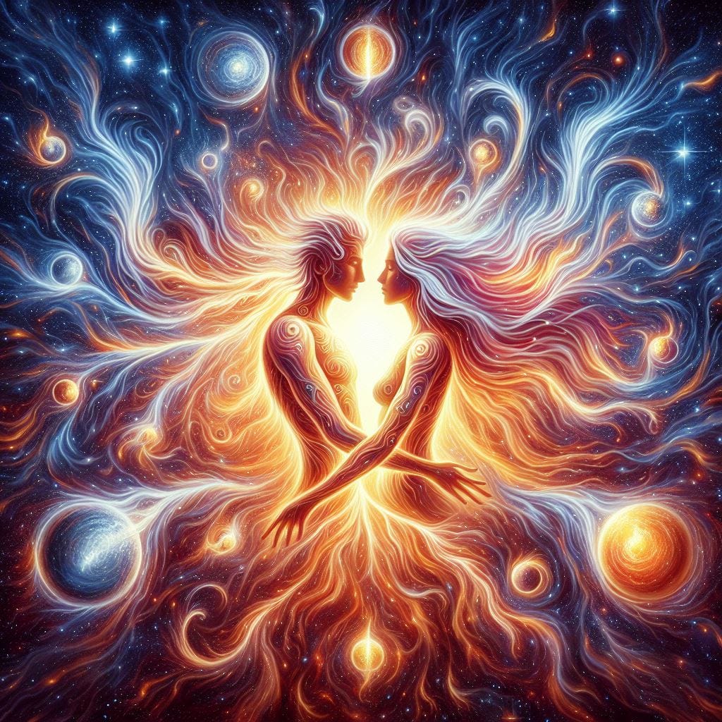 Platonic Twin Flames. While the concept of twin flames is… | by Hermes ...