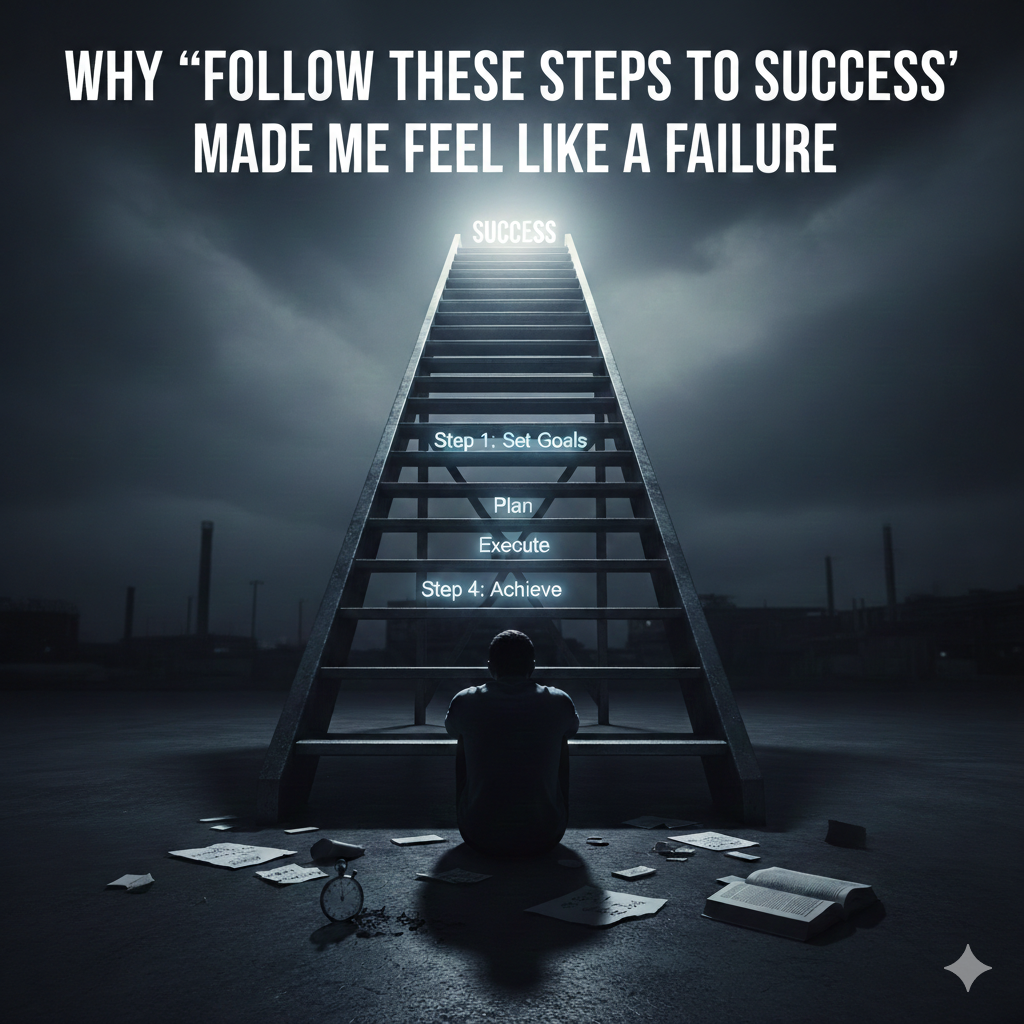 Why ‘Follow These Steps to Success’ Made Me Feel Like a Failure by