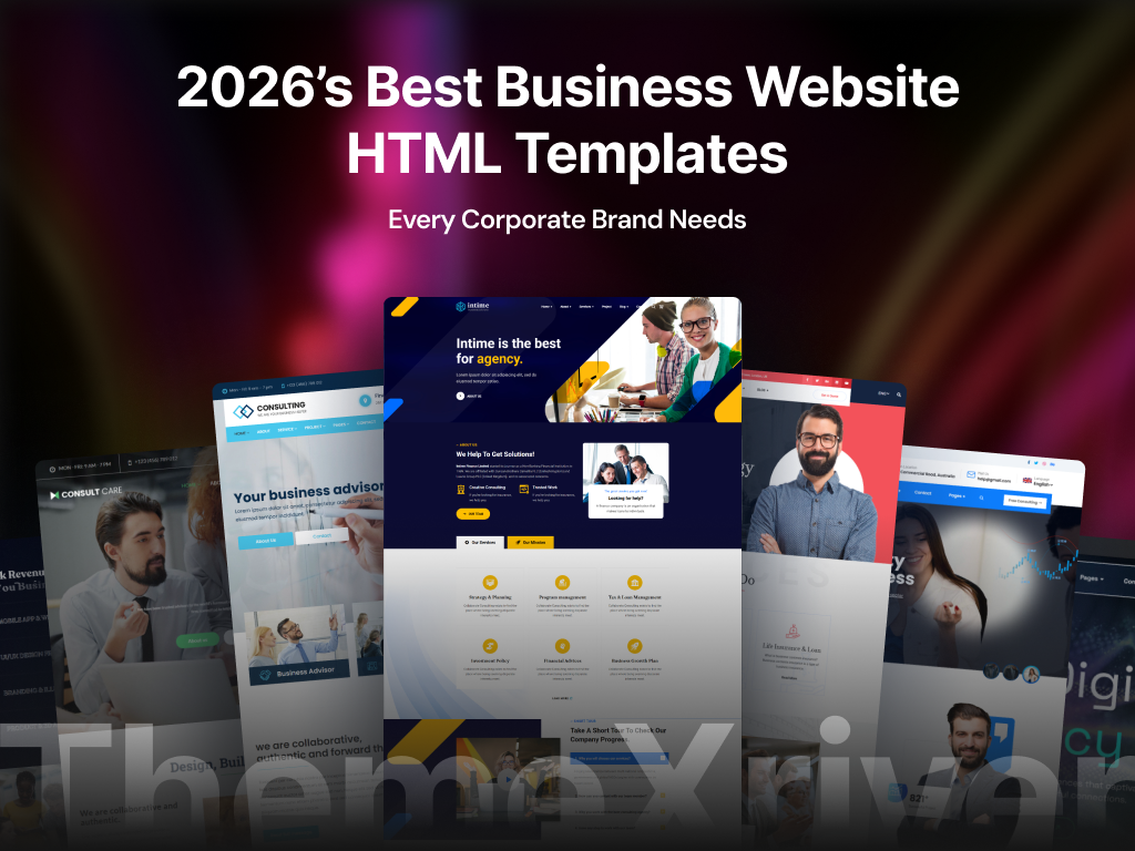 Top Business Website HTML Templates for Modern Businesses