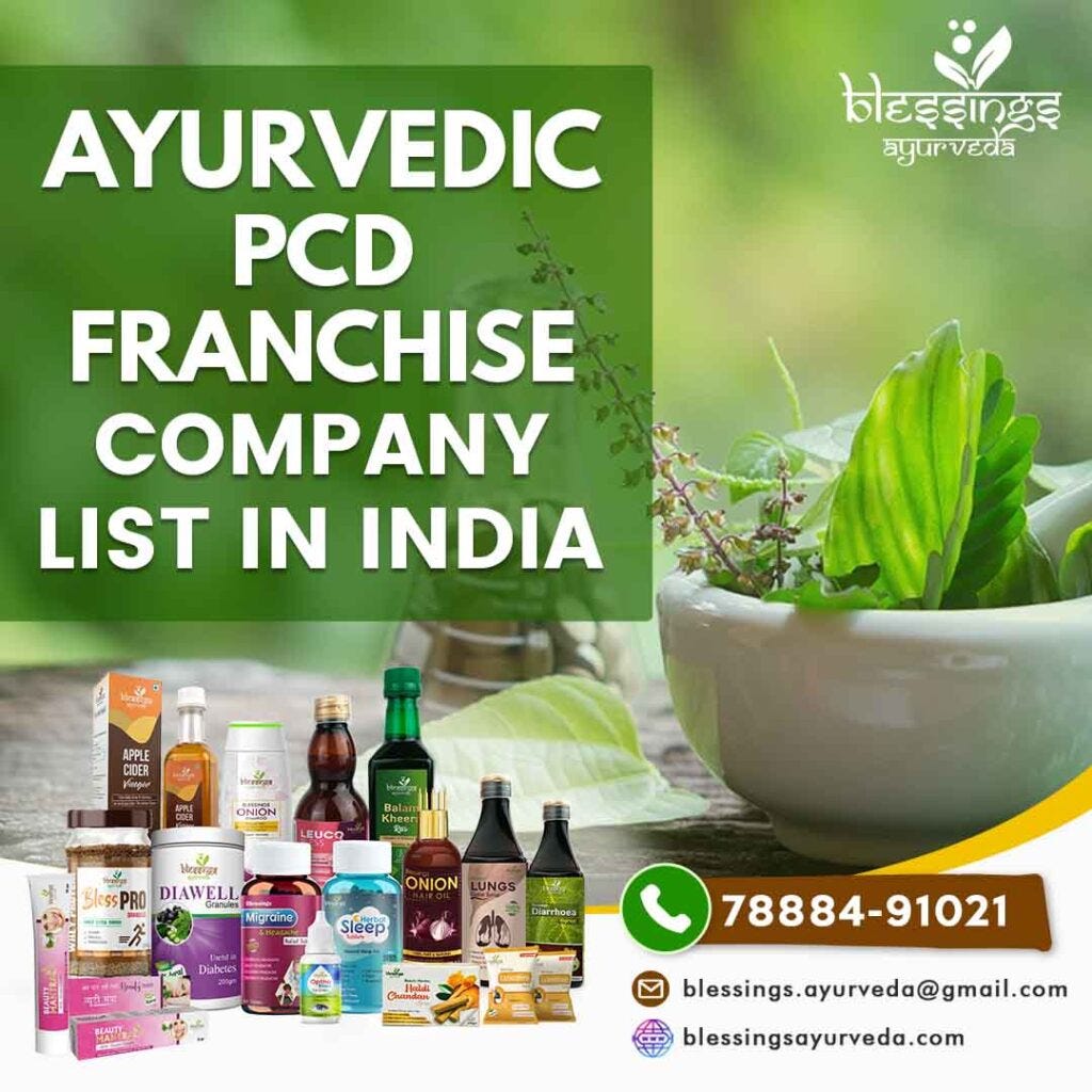 Ayurvedic PCD Franchise Company List In India - Blessings Ayurveda - Medium