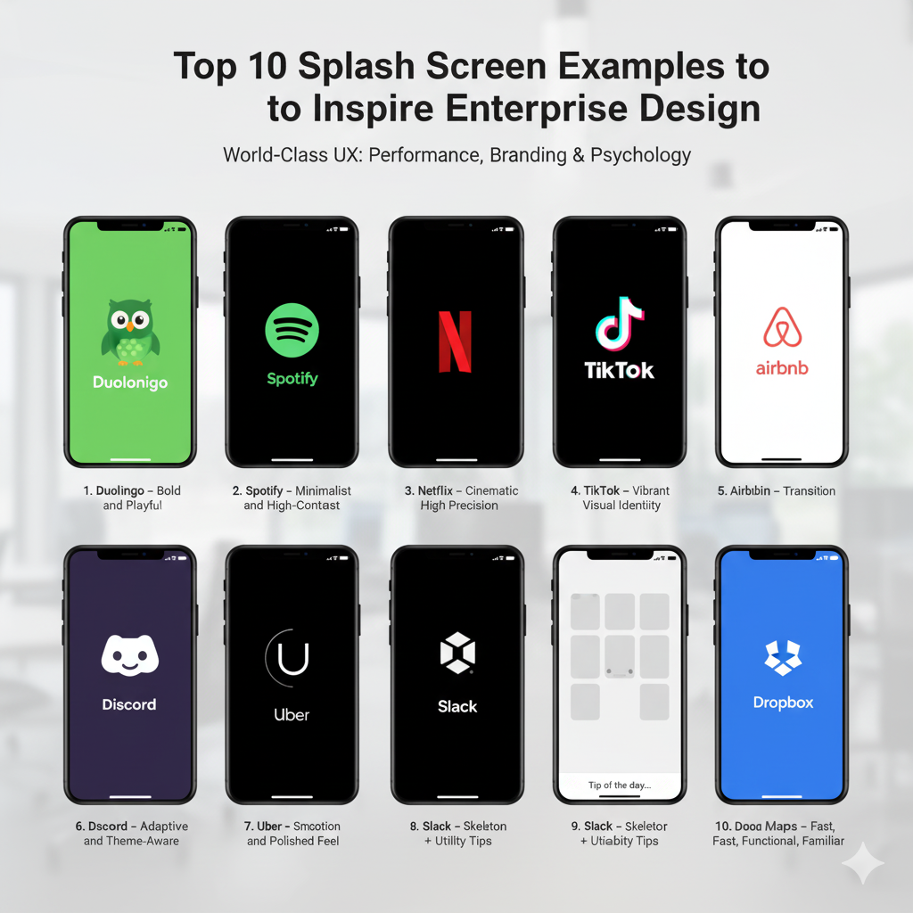 Top 10 Splash Screen Examples to Inspire You: Best Splash Screen ...