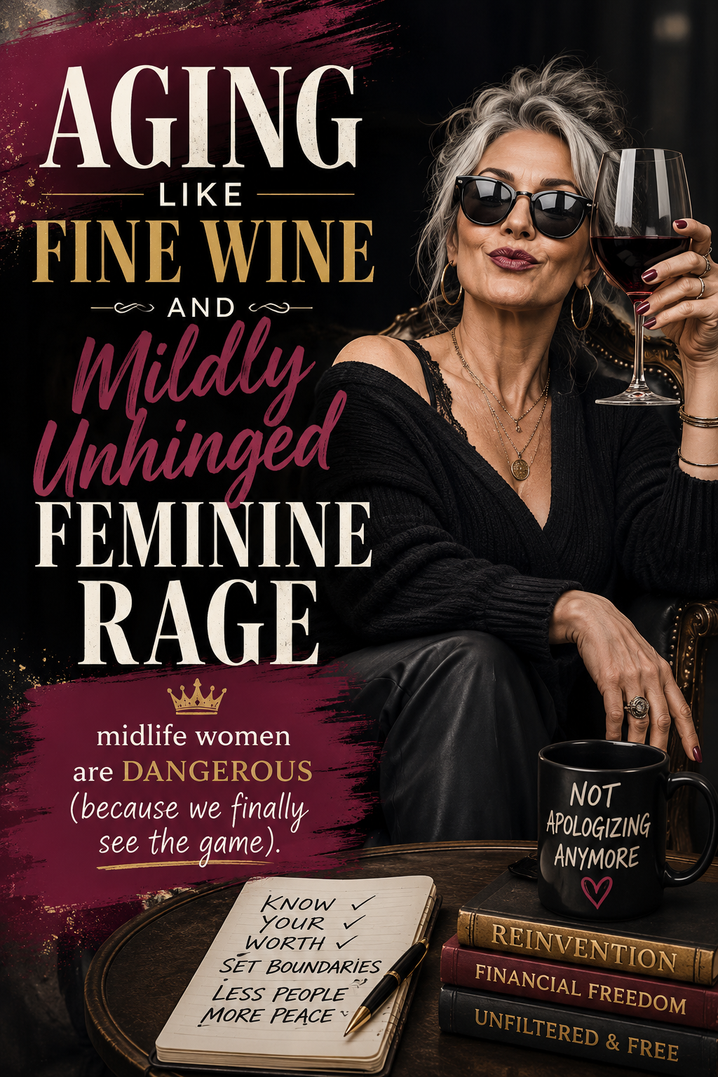Aging Like Fine Wine and Mildly Unhinged Feminine Rage