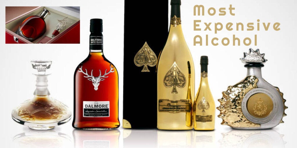 The World’s Most Expensive Alcohol Drinks by Thebiographypennews