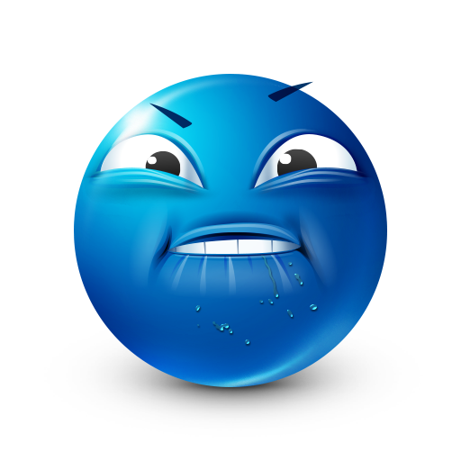 79 Blue Smiley Emojis Gallery. A curated collection of 3D Blue Smiley…, by  CK Español