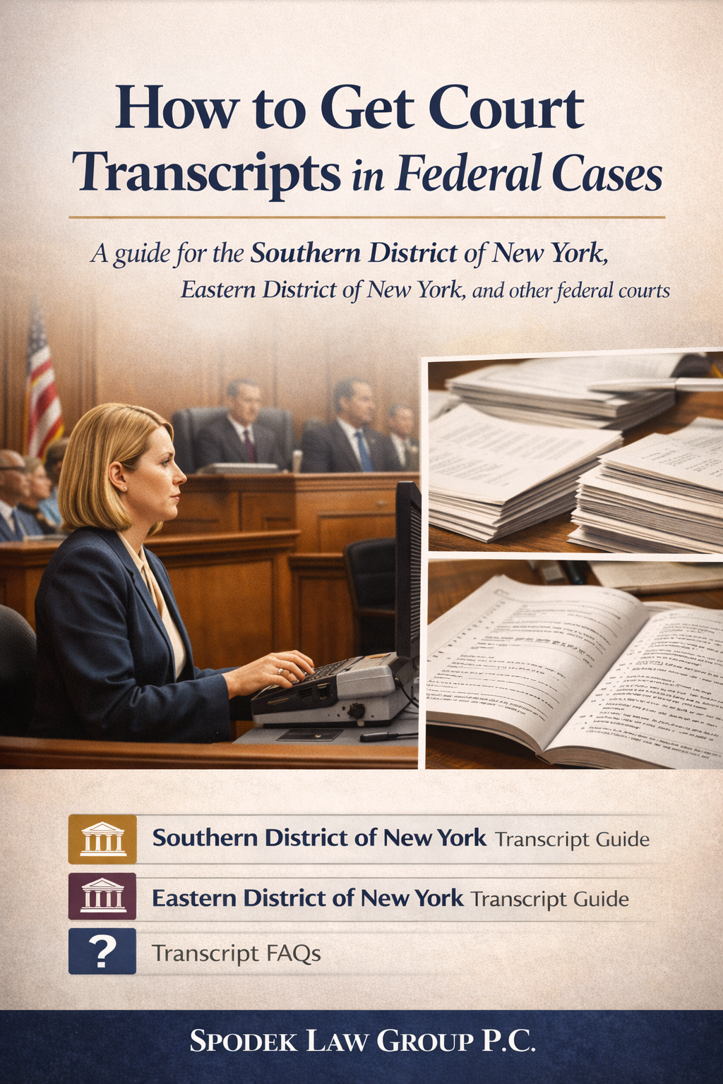 How to Get Court Transcripts in Federal Cases | by Todd A. Spodek | Medium