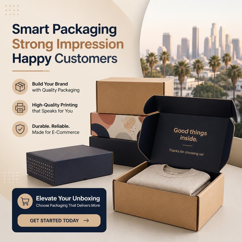 How to Choose the Best Packaging Printing for E-Commerce Businesses in Los Angeles?