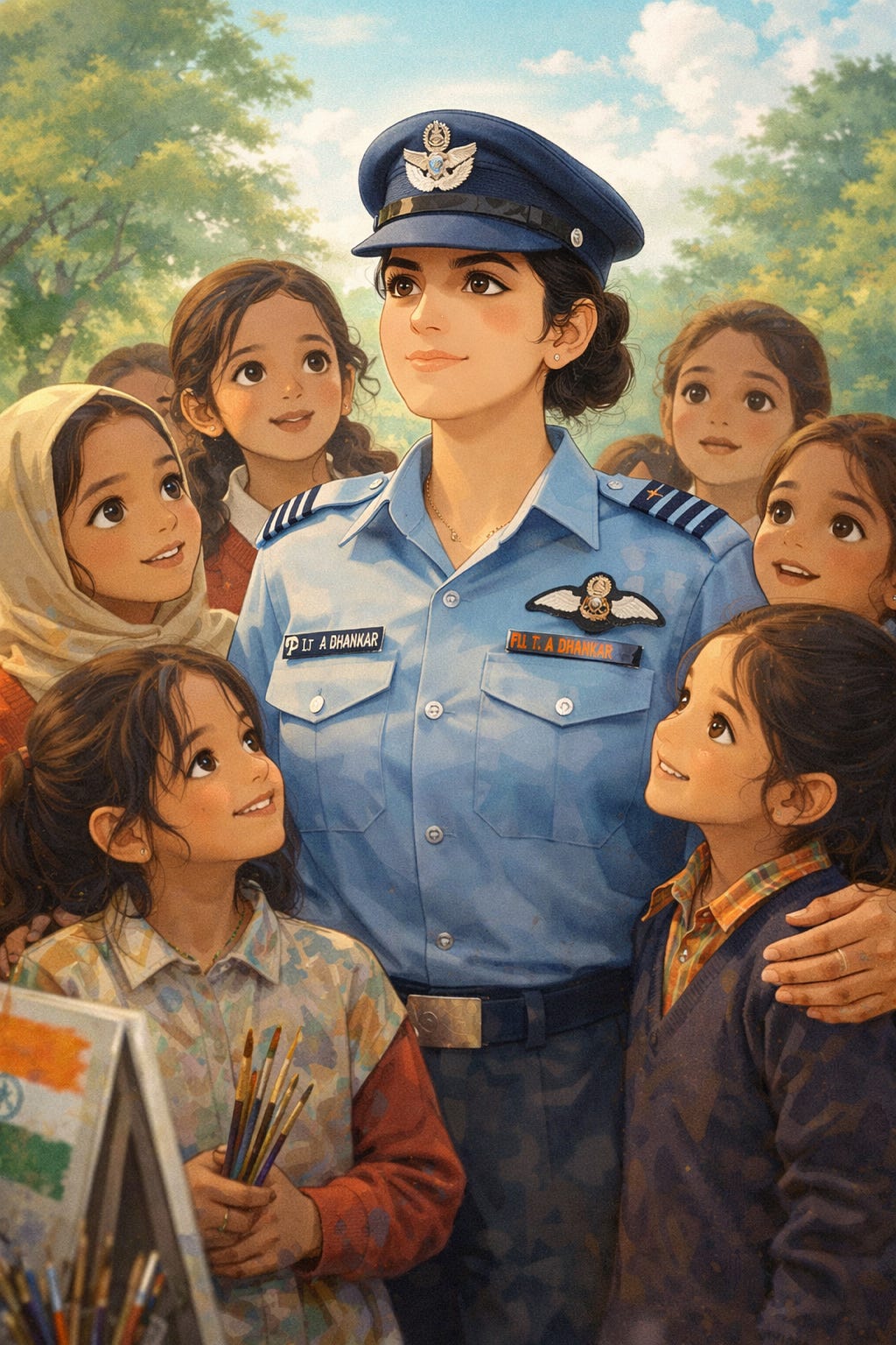 National girl child day - Sibi Aadharsh - Medium