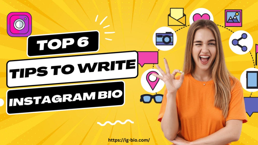 Write an Instagram bio. Before entering the topic, we should… | by ...