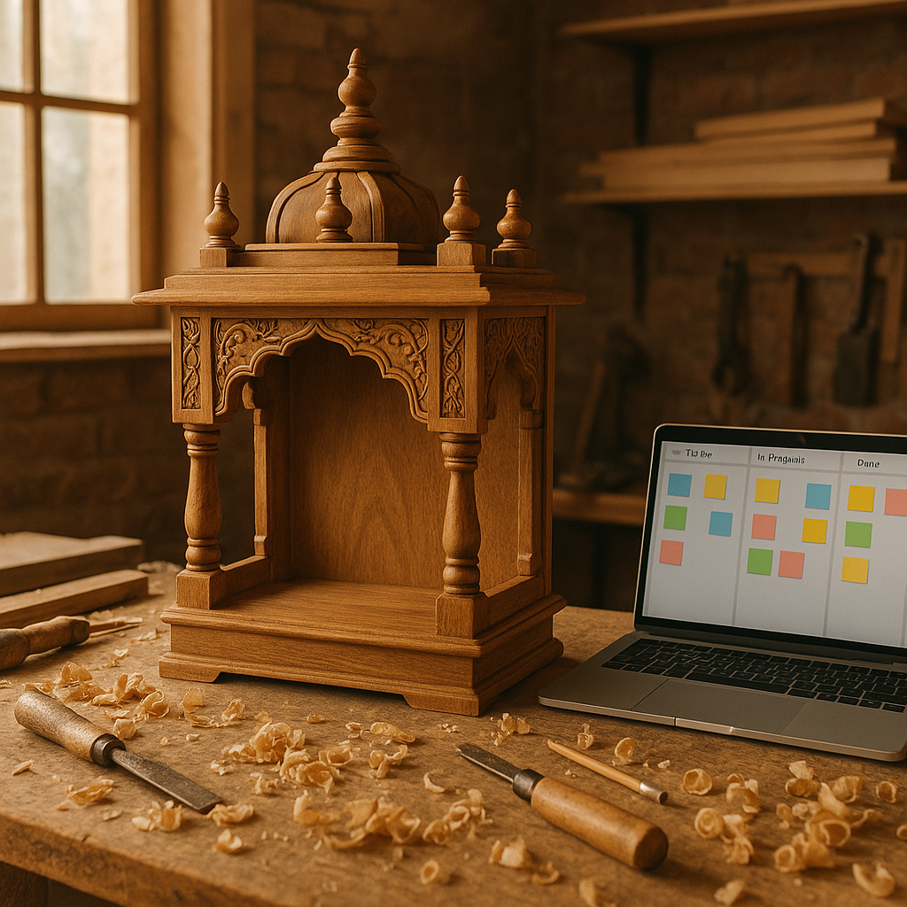 Agile Beyond the Boardroom: How We Built a Pooja Mandir with a Product Mindset