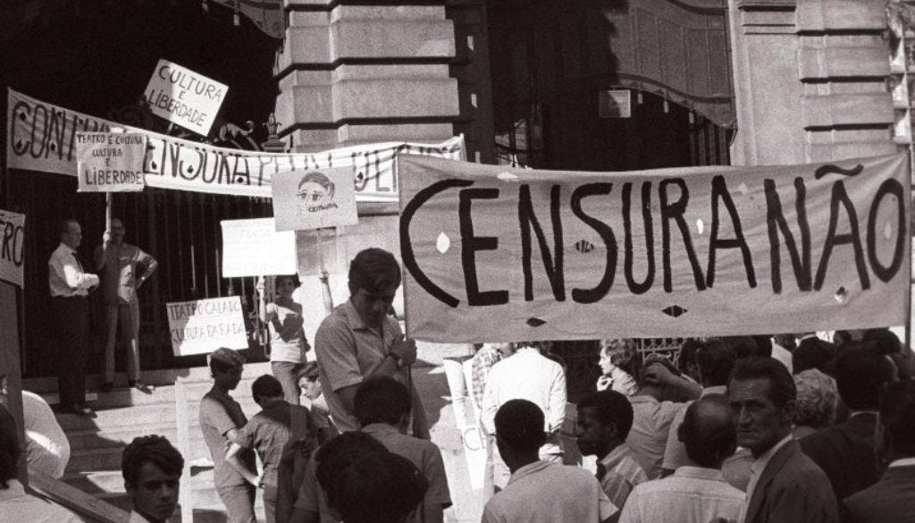 A sintomatologia da censura no cinema e a perturbação do processo de  densificação da democracia | by Gabriela Buarque | Revista Subjetiva |  Medium