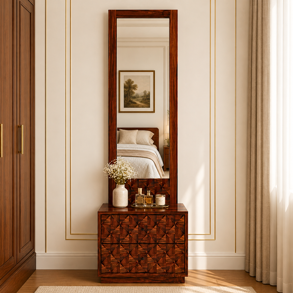 Elegant Wooden Dressing Tables to Elevate Your Bedroom Décor