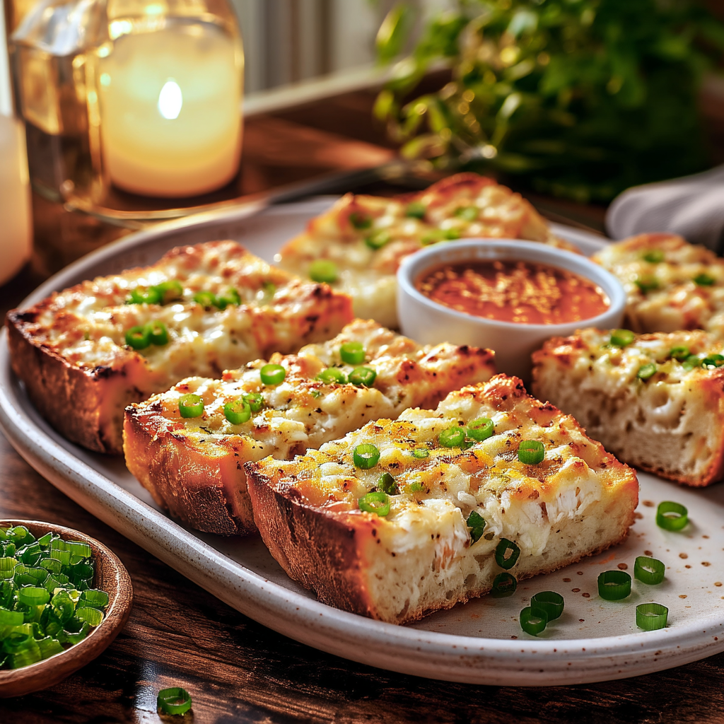 Crab Rangoon Garlic Bread: A Crispy, Creamy Comfort Food Twist