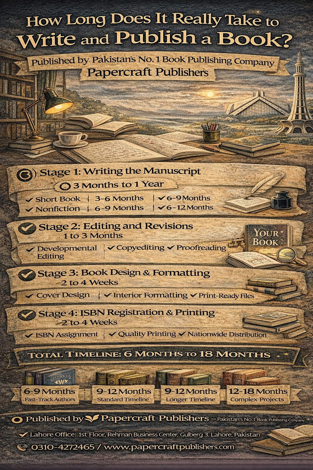 How Long Does It Really Take to Write and Publish a Book?
