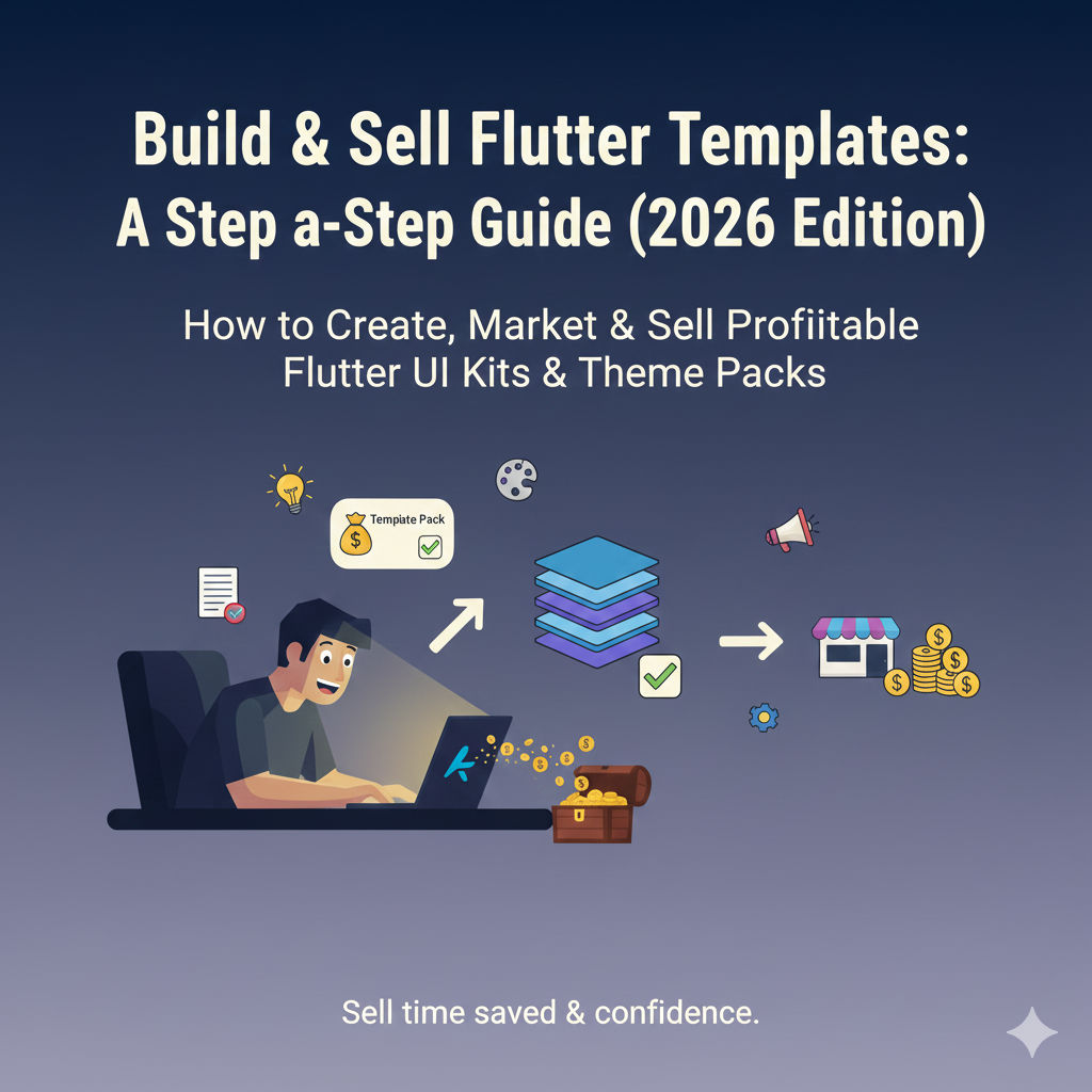Build & Sell Flutter Templates: A Step-by-Step Guide (2026 Edition)