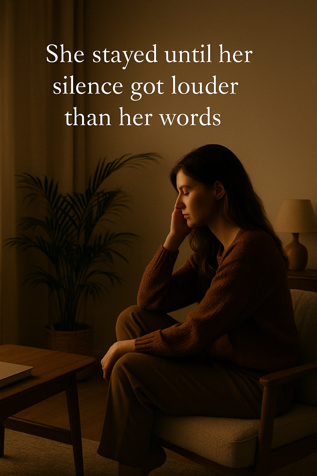 She Stayed Until Her Silence Got Louder Than Her Words by(02)
