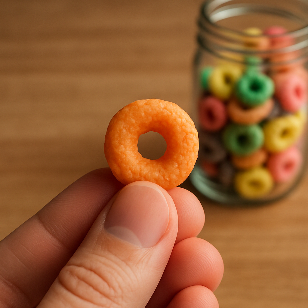 A Froot Loop made me feel grateful