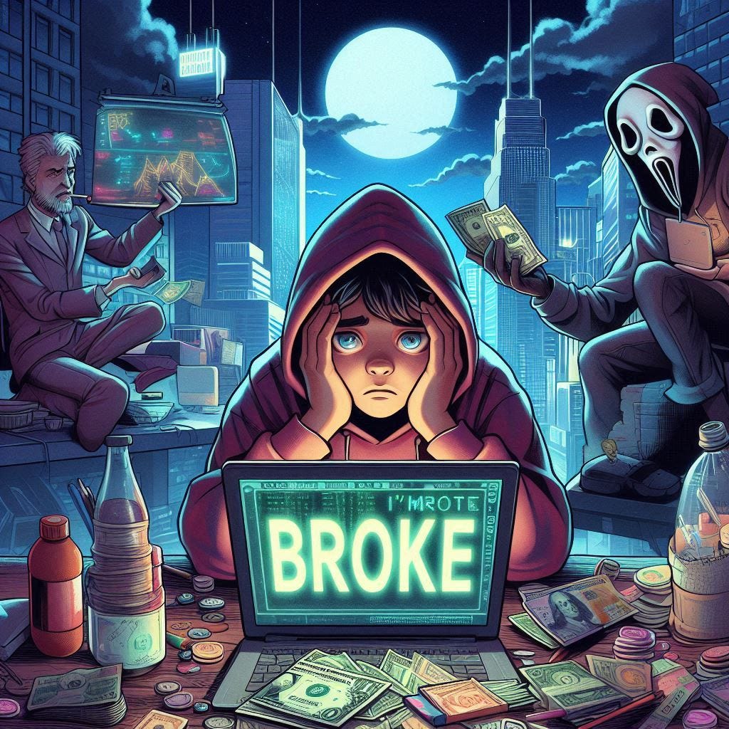 Desperation, Hustle, and the A Broke Parent’s Guide to Beating(00)