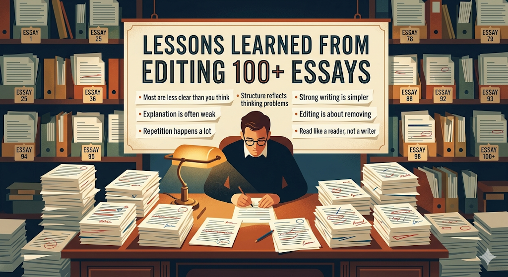 Lessons Learned from Editing 100+ Essays (Author Reflection)