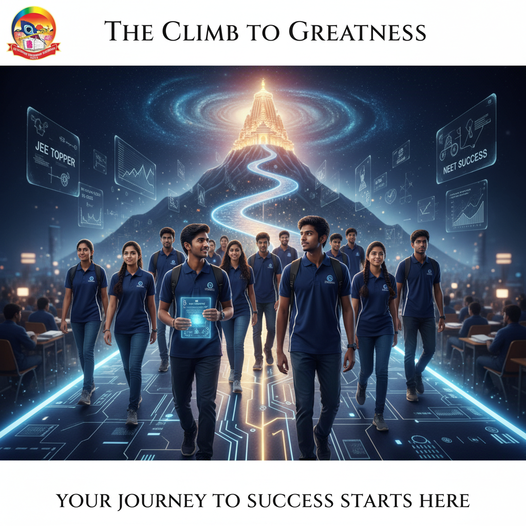 The Climb to Greatness: Why Every Challenge at Sri Chaitanya is a Step Towards Your Dream