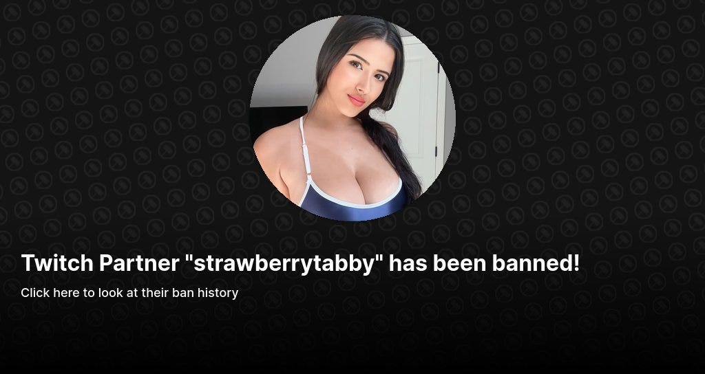 WATCH FULL VIDEO : StrawberryTabby Twitch Banned Stream Video Leaked On