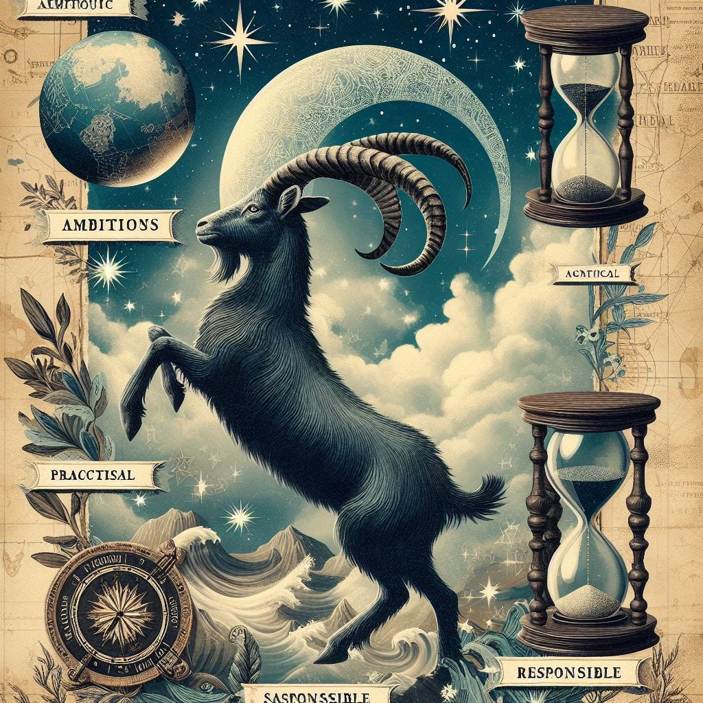 Capricorn Horoscope 2024 A Year of Ambition, Stability, and Personal