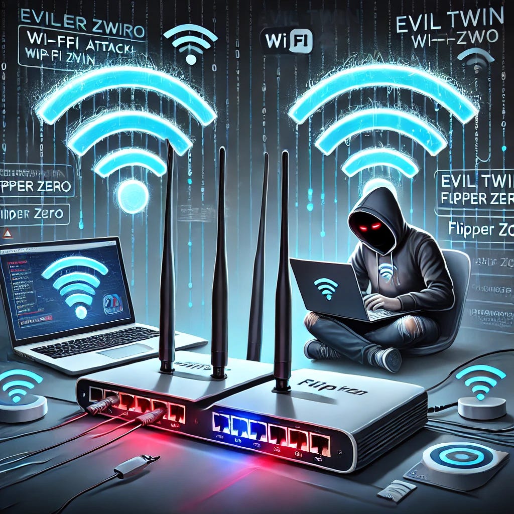 Understanding Evil Twin Attack on Wi-Fi Networks with Flipper Zero