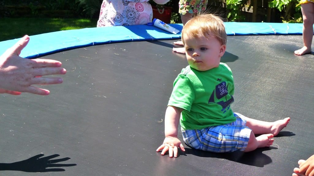 Are trampolines safe for toddlers? Trampoline Mind Medium