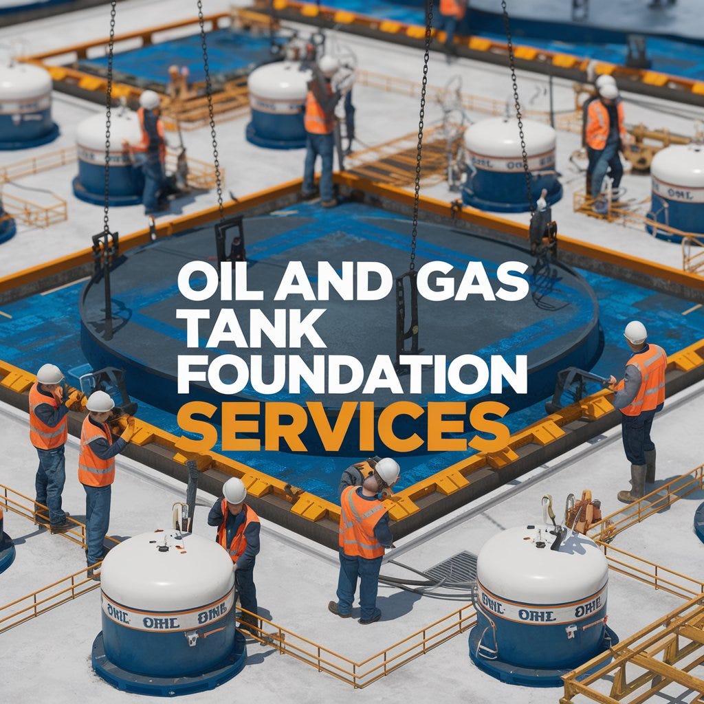 Why Oil and Gas Tank Foundation Services Are Crucial for Safety and Efficiency