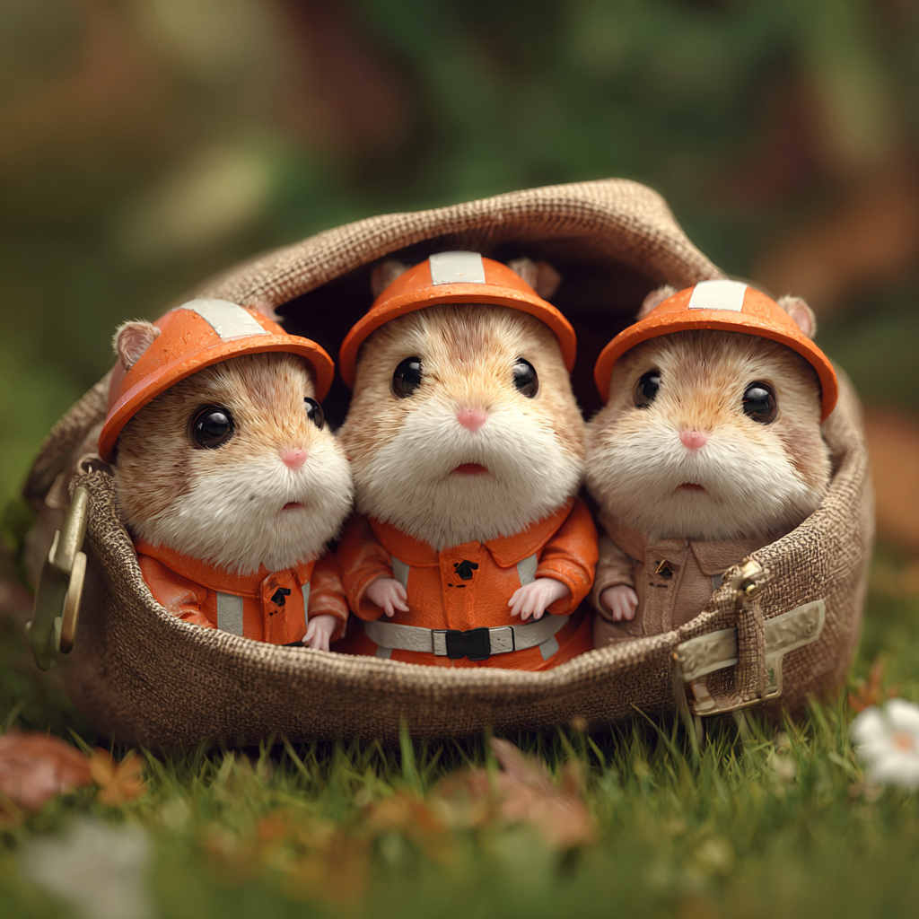 Hamster Rescue Squad: A Bagful of Hamsters