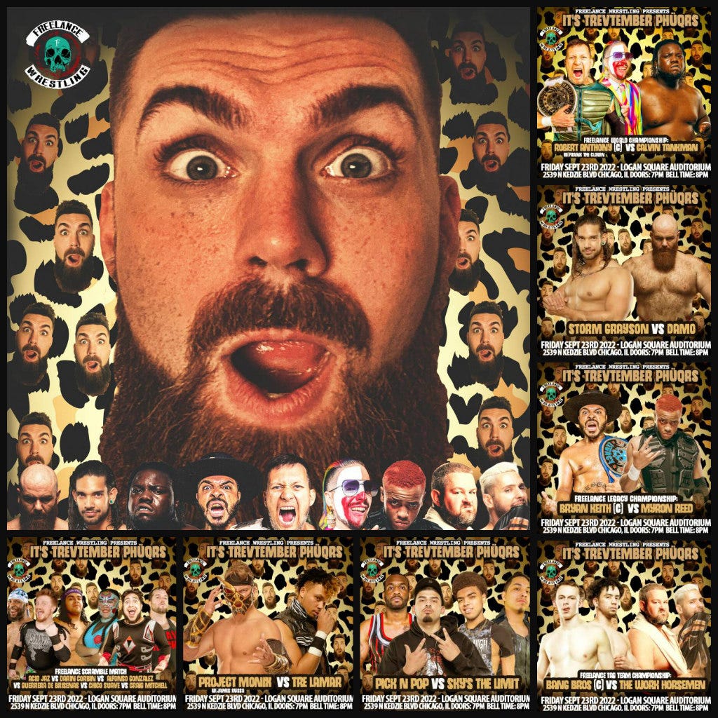 Express Preview of Freelance Wrestling Show on 9/23 by 2 Heels And A