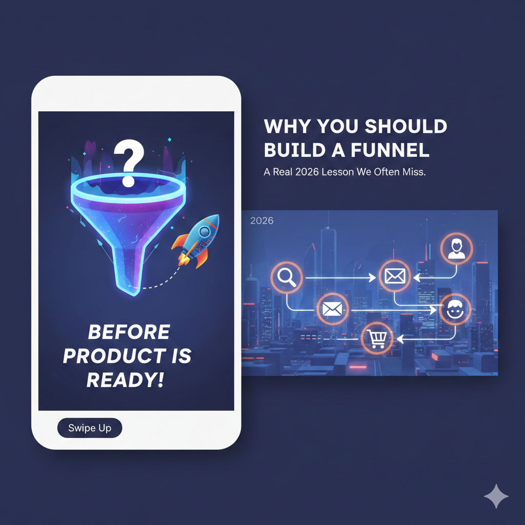 Why You Should Build a Funnel Before the Product Is Ready (A Real 2026 ...