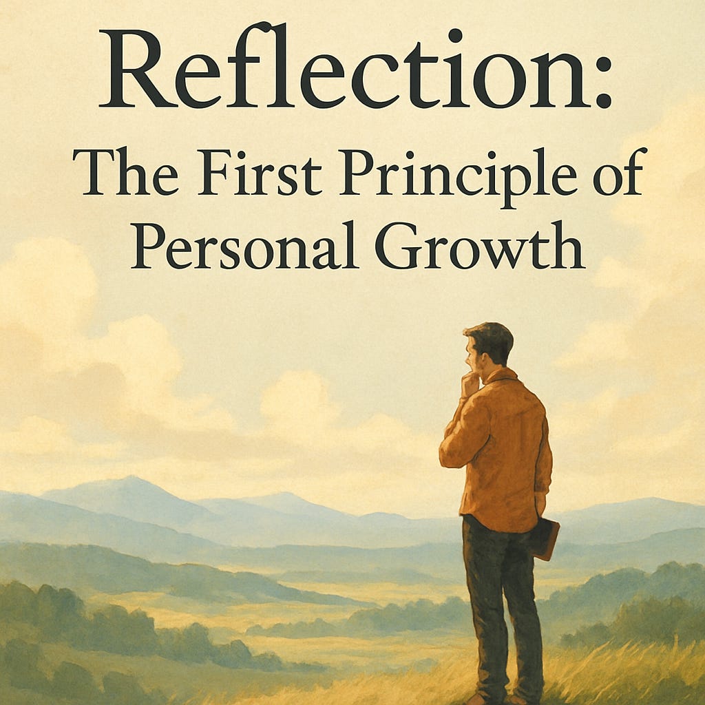 Personal Lessons Reflection: The First Principle of Personal Growth | by Ericliux | Nov ...