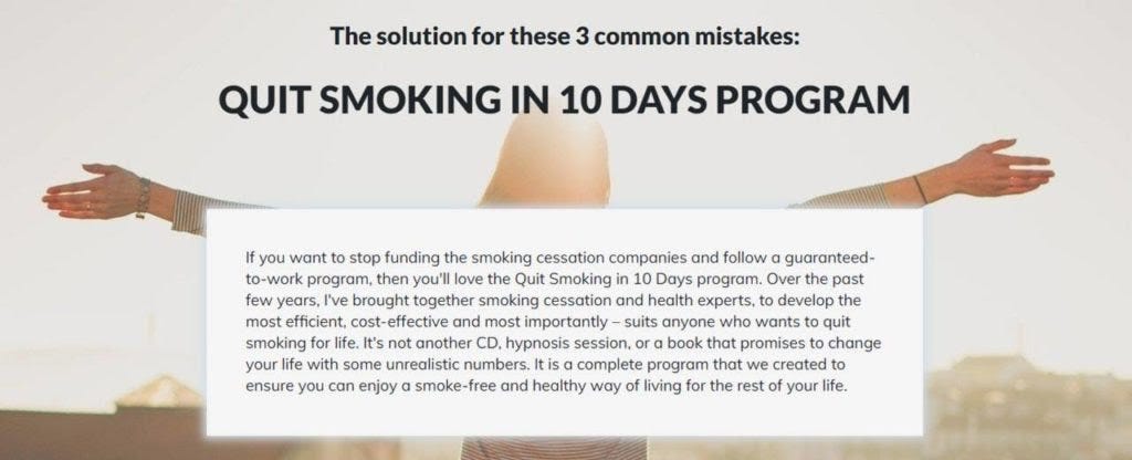 Stop Smoking in 10 Days - Is There a Program to Help You Quit Smoking ...