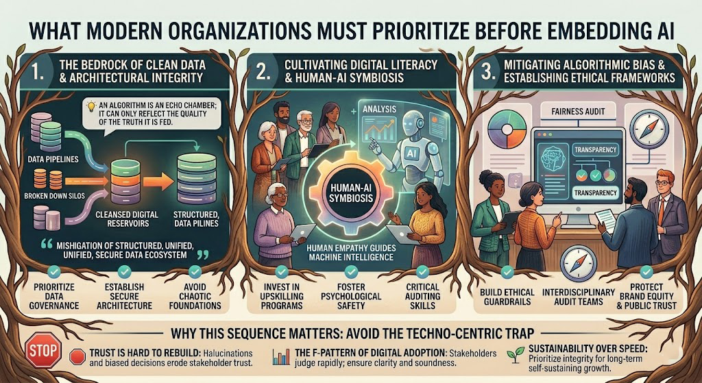 What Modern Organizations Must Prioritize Before Embedding AI