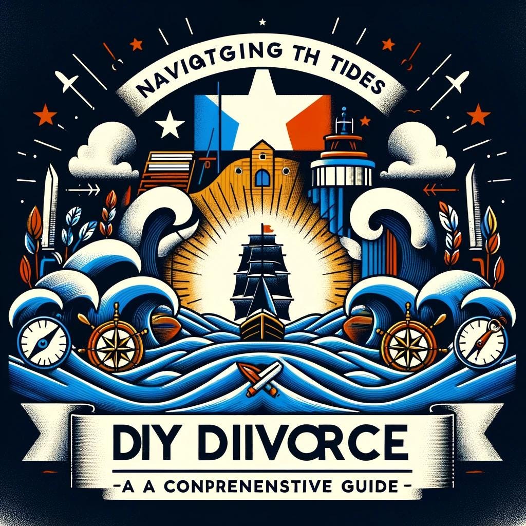 Navigating the Tides of DIY Divorce in Texas: A Comprehensive Guide 