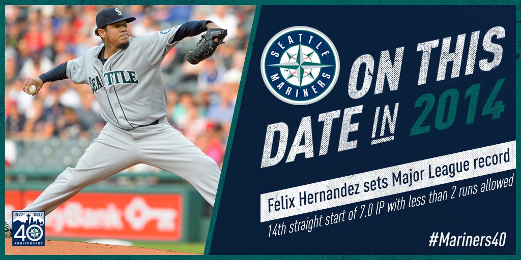 On This Date: Felix Sets Major League Record