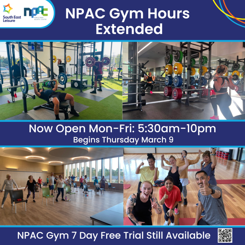 Aquoperating Hours And Facilities At Noble Park Aquatic Centre 