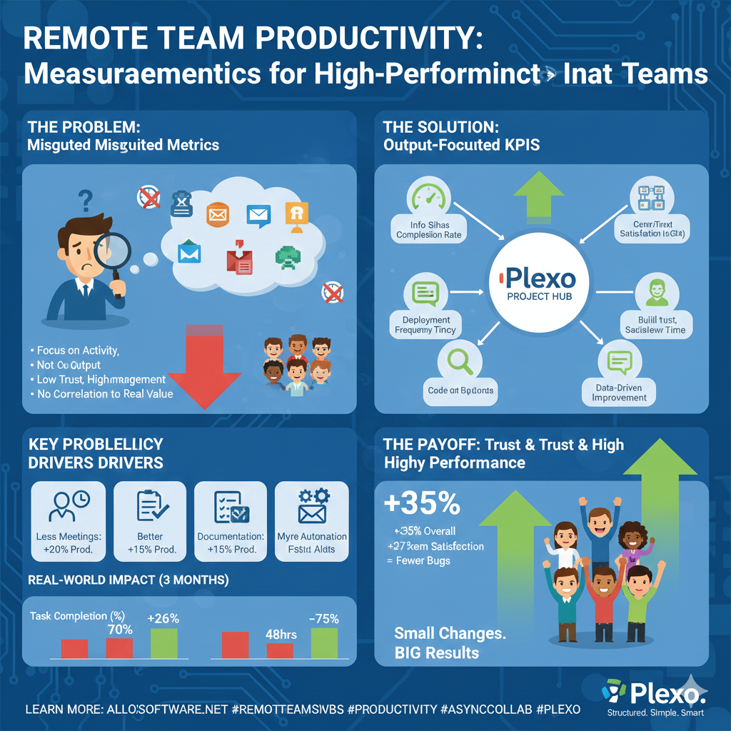 Remote Team Productivity Measurement and Improvement: Trust-Based Management